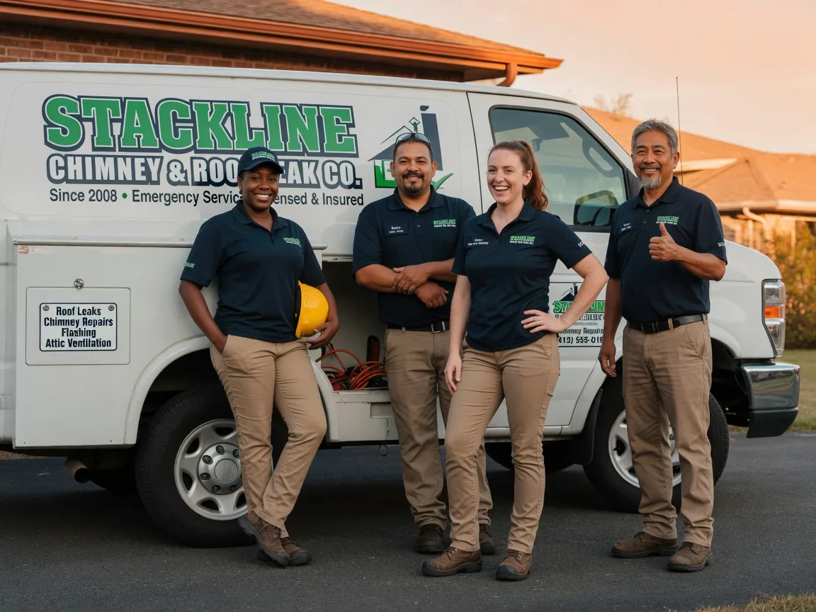 Chimney flashing repair company in Brown City, MI